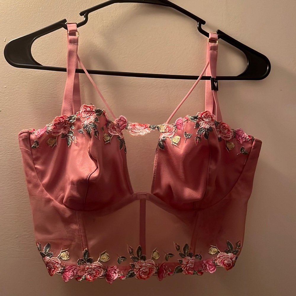 NWT Victoria’s Secret Floral Corset Top - MDD